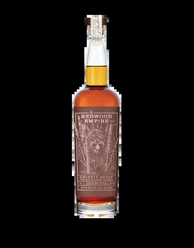 Redwood Empire Grizzly Beast Bottle In Bond Straight Bourbon Whiskey 750ml