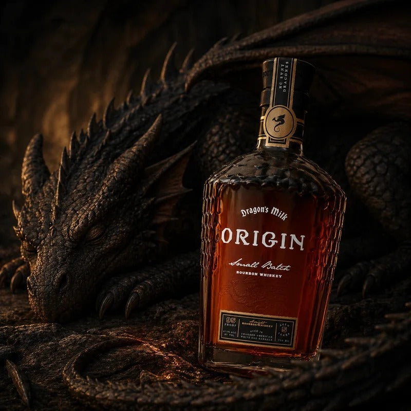 New Holland Dragon’s Milk Origin 5 Year Old Small Batch Bourbon Whiskey 750ml