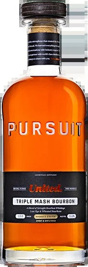 Pursuit United Triple Mash Barrel Proof Bourbon Whiskey 700ml
