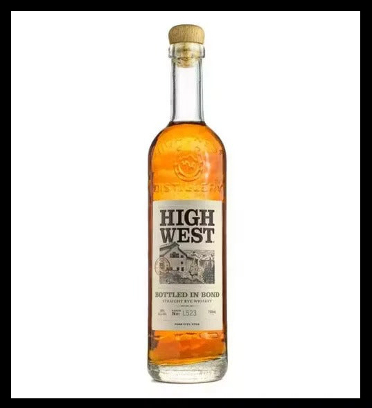 High West Distillery Bottled in Bond Straight Bourbon Whiskey 750ml