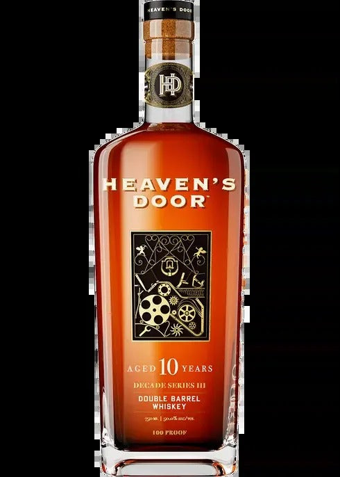 Heaven’s Door Decade Series 10 Year Old Straight Bourbon Whiskey 750ml