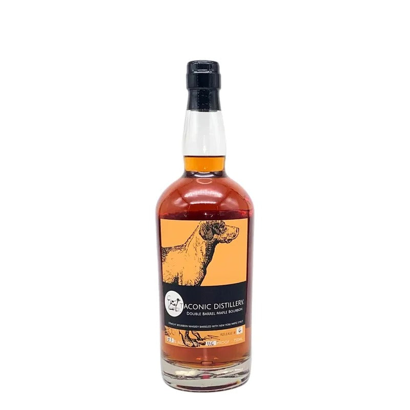 Taconic Double Barrel 115 Proof Bourbon Whiskey with Maple Syrup 750ml