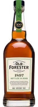 Old Forester 1897 Bottled In Bond Kentucky Straight Bourbon Whisky 750ml