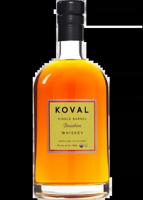 Koval Single Barrel Bourbon Whiskey 750ml
