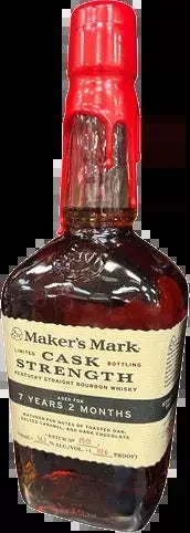 Maker’s Mark Cask Strength Batch 26-01 7 Year Old Kentucky Straight Bourbon Whisky 750ml
