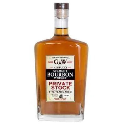 G&w Kentucky Private Stock Bourbon 5 Year Old