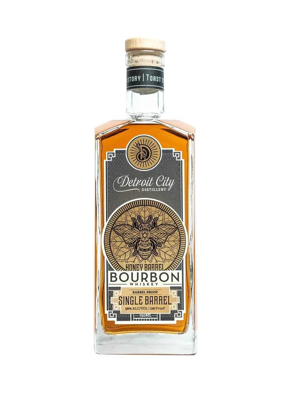 Detroit City Distillery Honey Barrel Proof Barrel Select