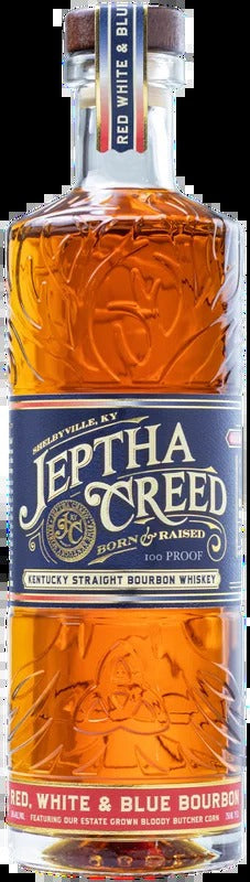 Jeptha Creed RWB Red White and Blue Kentucky Straight Bourbon Whiskey 750ml