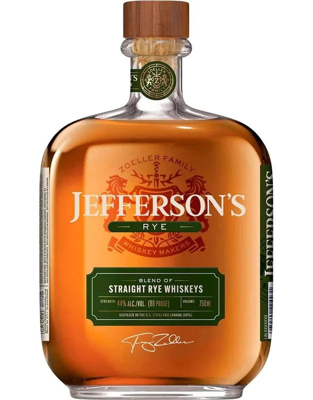 Jefferson’s Rye Whiskey
