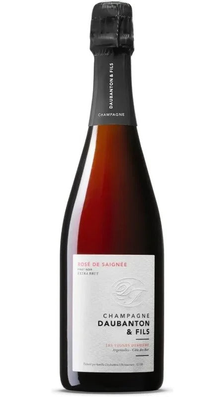 Champagne Rosé de Saignée – En Fûts Les Vignes Derrière – Daubanton