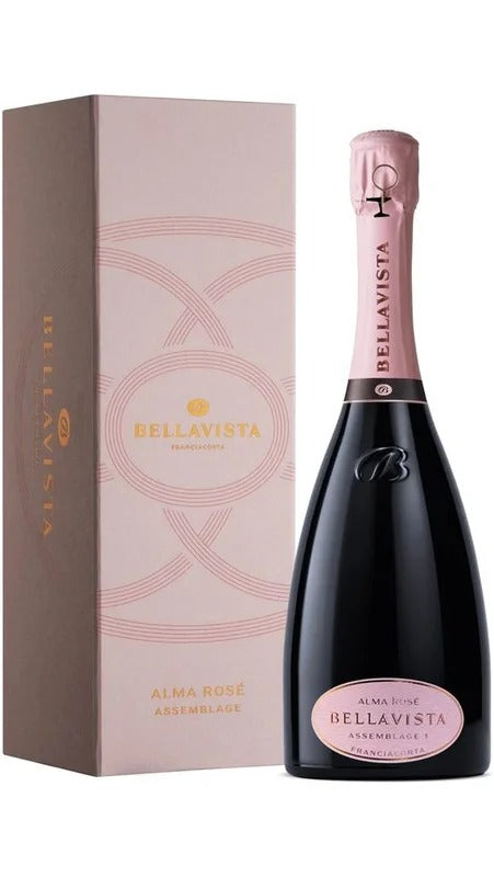 Franciacorta DOCG Alma Rosè Assemblage 2 Extra Brut – Astucciato – Bellavista