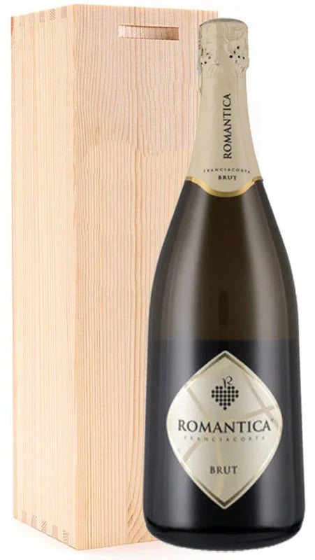 Franciacorta Brut DOCG – JEROBOAM – CASSA DI LEGNO – Romantica