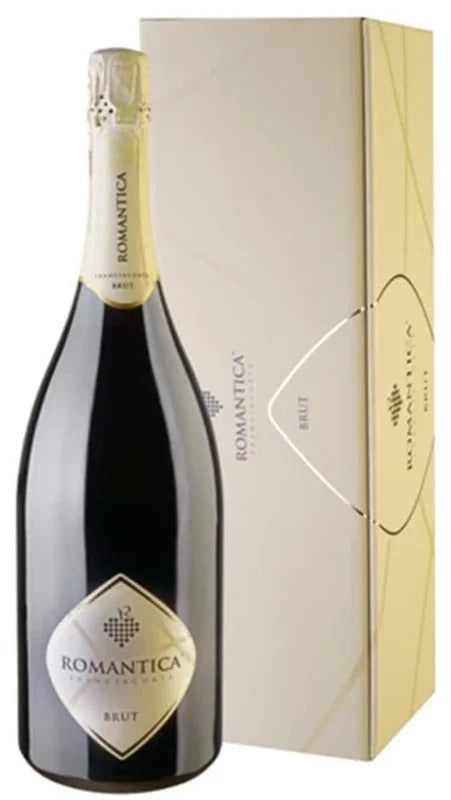 Franciacorta Blanc de Blancs Brut Millesimato DOCG – MAGNUM – ASTUCCIATO- Romantica