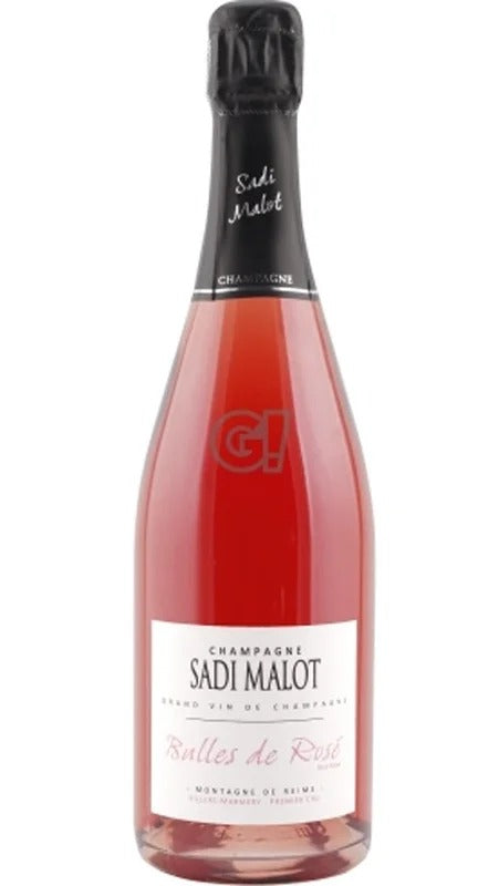 Champagne Bulles de Rosé Brut 1er Cru – Sadi Malot