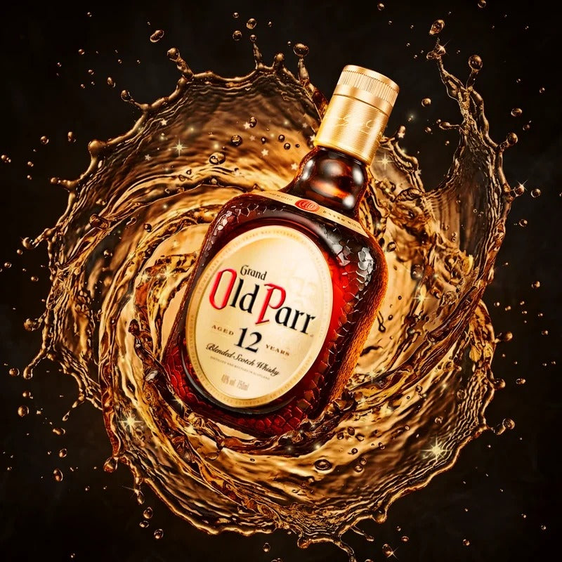 Grand Old Parr 12 Year Old Blended Scotch Whisky 750ml