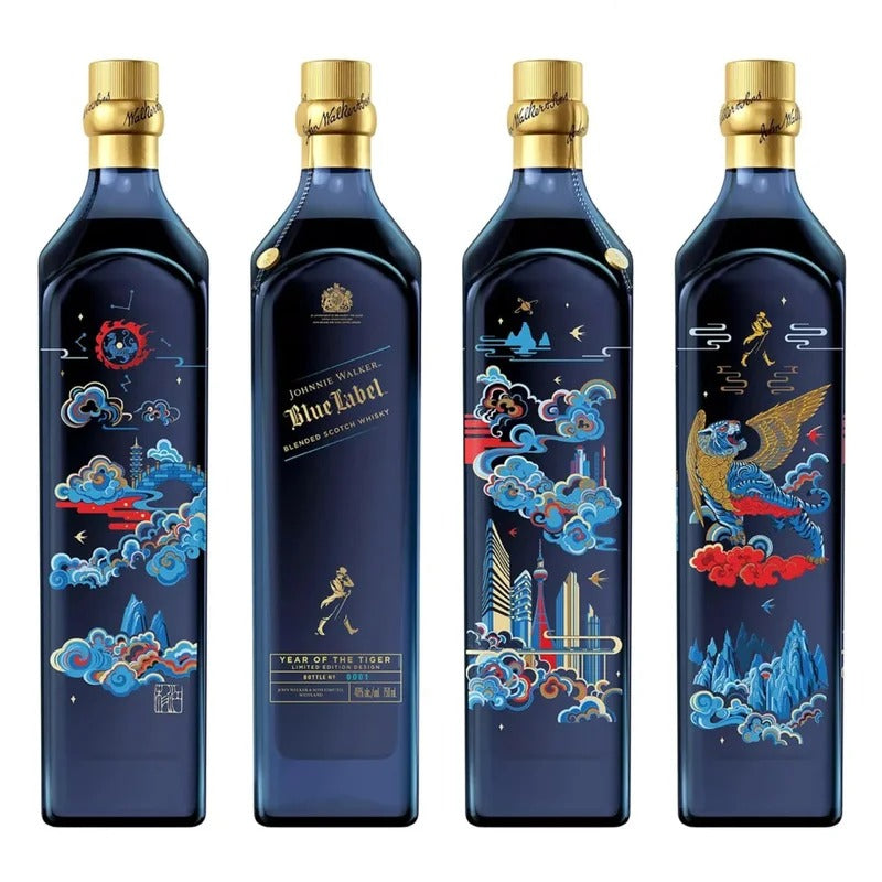 2022 Johnnie Walker Blue Label Limited Edition Year of the Tiger Blended Scotch Whisky 700ml
