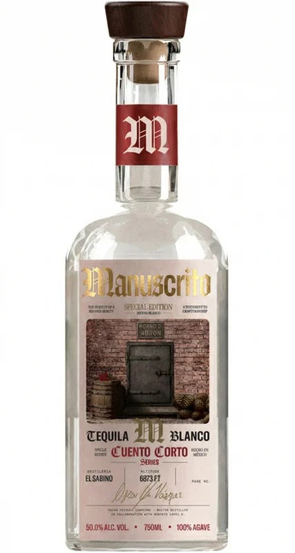 Manuscrito Cuento Corto Series Special Edition Rested Blanco Tequila 750ml
