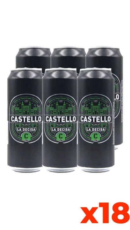 Castello La Decisa 50cl – Cassa da 18 Lattine