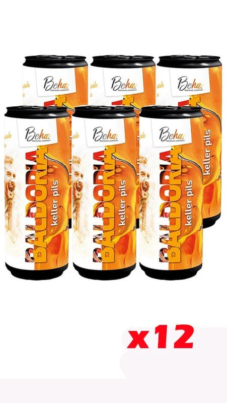 Beha Baldoria Keller Pils 33cl – Cassa da 12 lattine