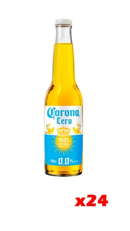 Corona 0 Analcolica 33cl – Cassa da 24 bottiglie