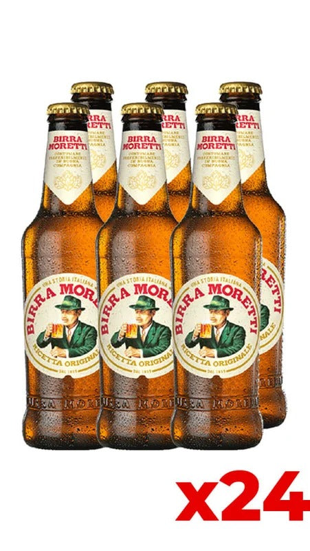 Moretti 33cl – Cassa da 24 bott.