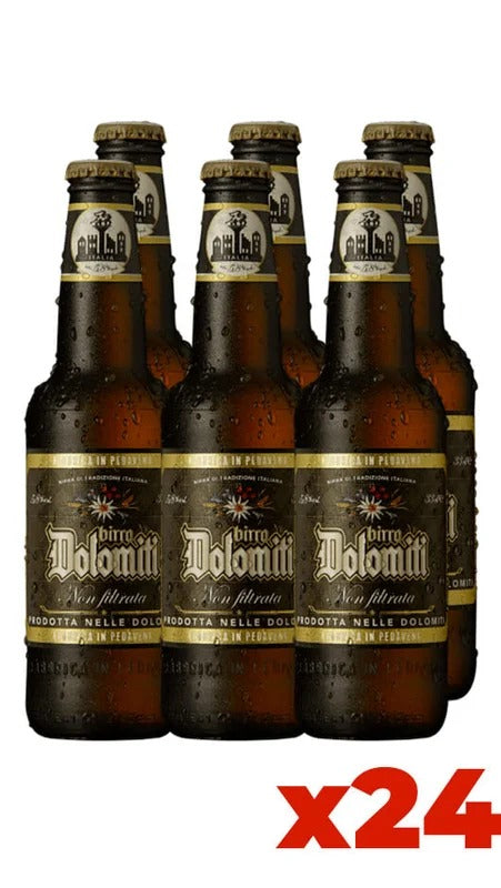 Dolomiti non filtrata 33cl – Cassa da 24 Bottiglie