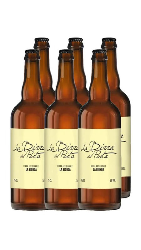 La Birra del Poeta – Bionda 75cl – Cassa da 6 bot.