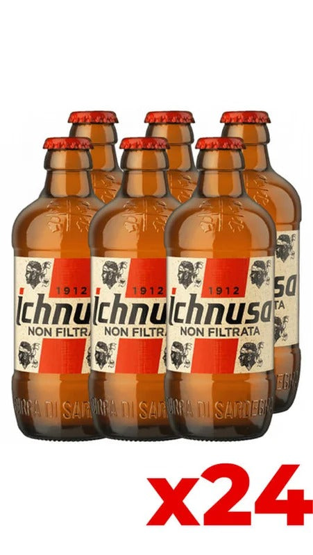 Ichnusa Non Filtrata 33cl – Cassa da 24 bottiglie