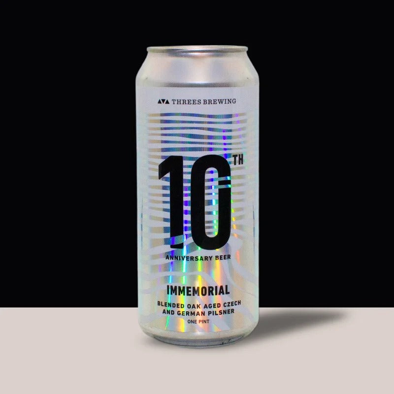 Immemorial (10th Anniversary Beer – Blended Oak Aged Czech and German Pilsner)