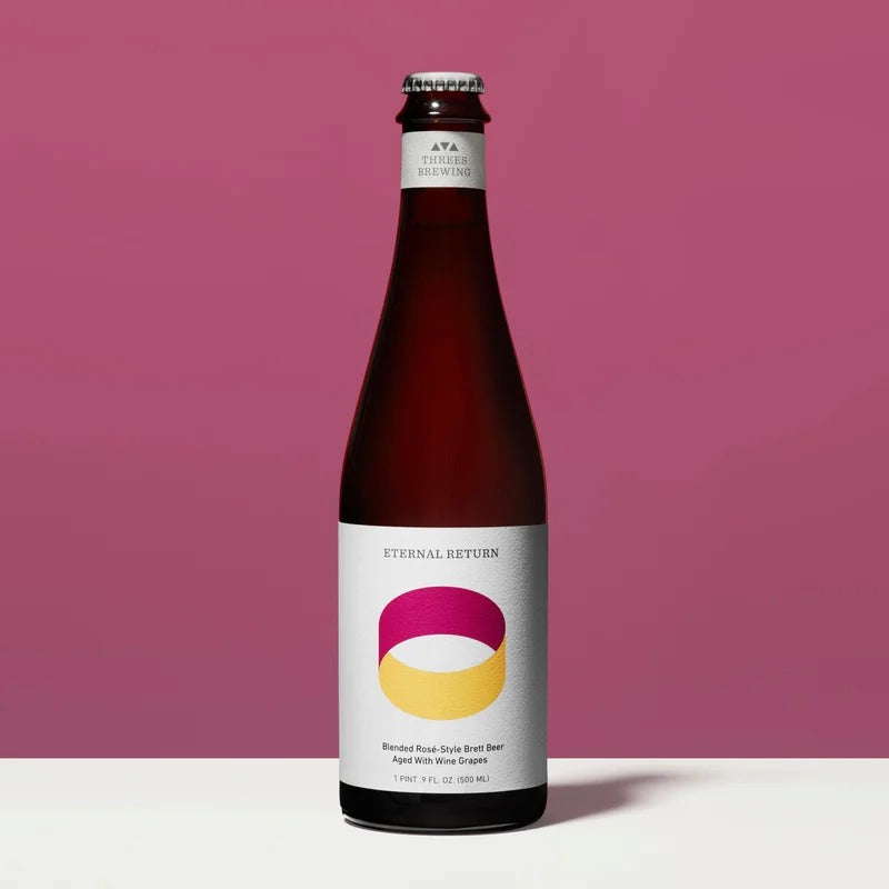 Eternal Return Rose (Blended Rosé-Style Brett Beer Aged With Wine Grapes) 500ml