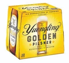 Yuengling Brewery – Yuengling Golden Pilsner (12 pack bottles)
