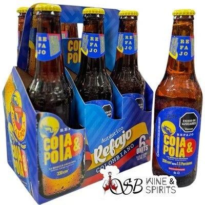 Refajo Cola Pola Colombian Drink 6-Pack