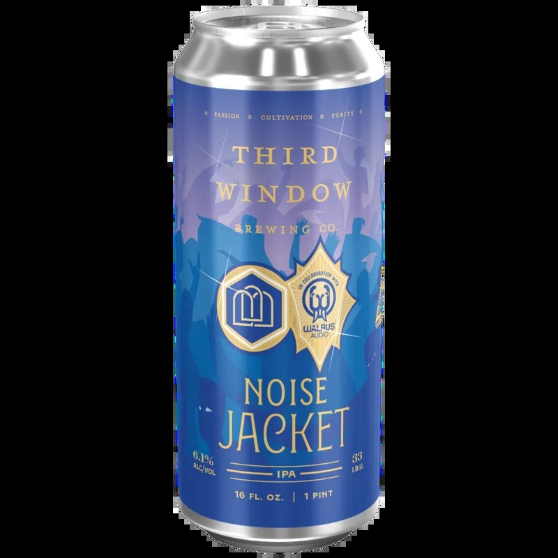 Noise Jacket IPA (6.1% ABV, 33 IBU) 4pk 16oz cans