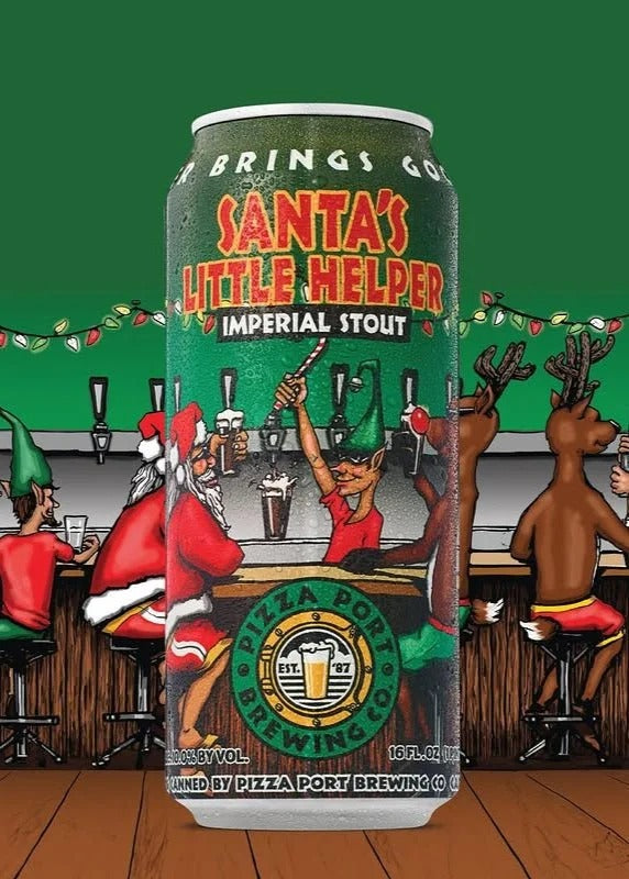 Pizza Port Brewing Co. – Santa’s Little Helper – Imperial Stout