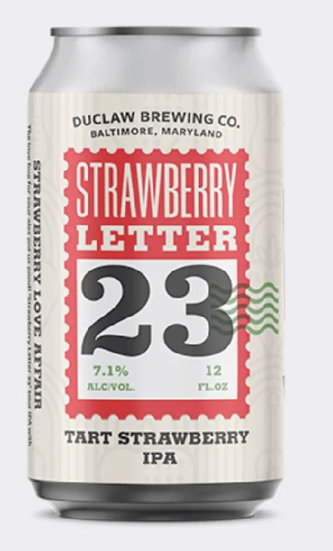 Duclaw Strawberry Letter 23 Sour IPA 6pk