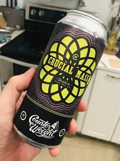 Counterweight Brewing Company – Crucial Mass DIPA (4 pack 16oz cans)