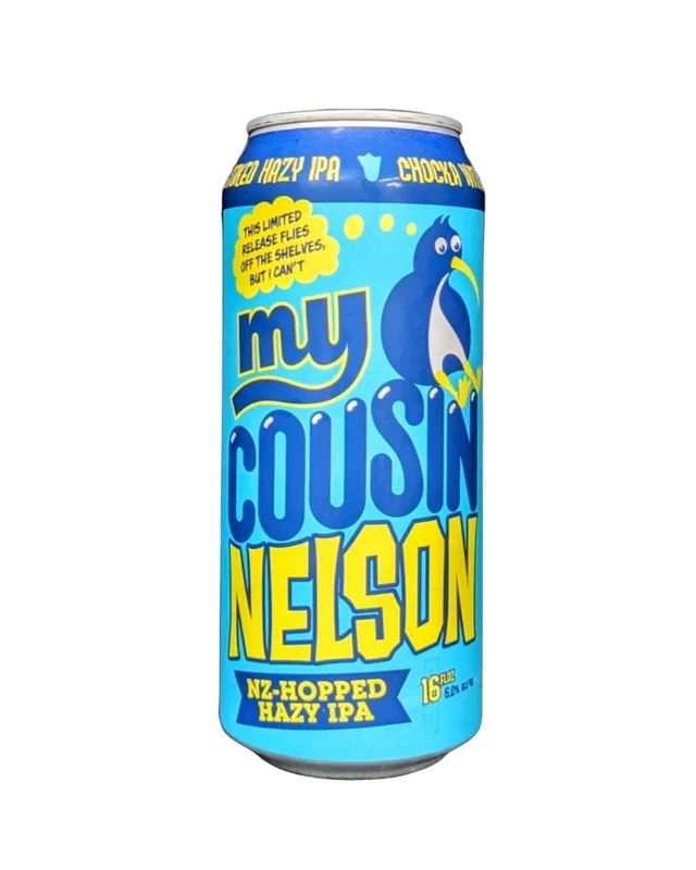Duck Foot Brewing Co. – My Cousin Nelson NZ-Hopped Hazy IPA