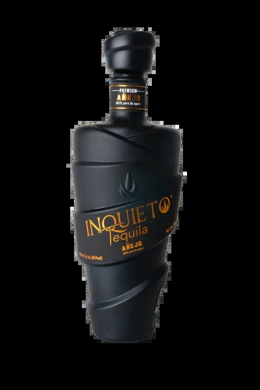 Inquieto Black Anejo Tequila 750ml