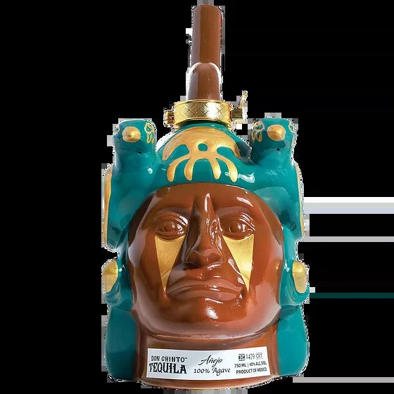 Don Chinto Aztec Head Anejo Tequila 750ml