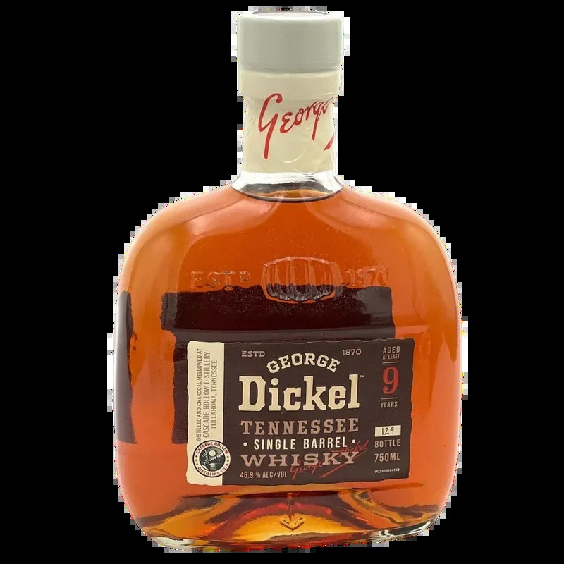 George Dickel 9 Years Old “Hand Selected Barrel” Sour Mash Whisky