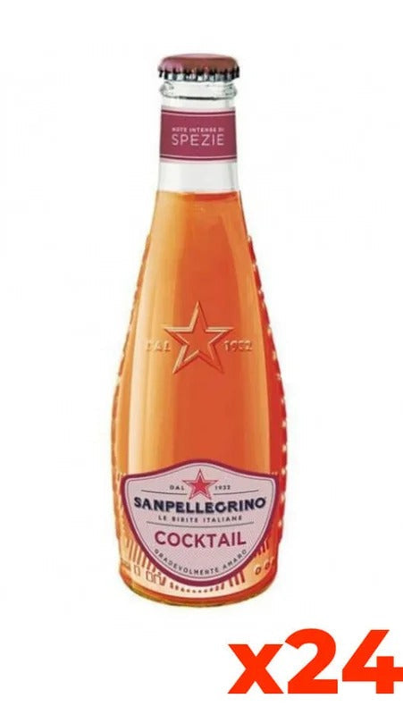 Sanpellegrino Cocktail Rosso – Confezione cl. 20 x 24 Bottiglie