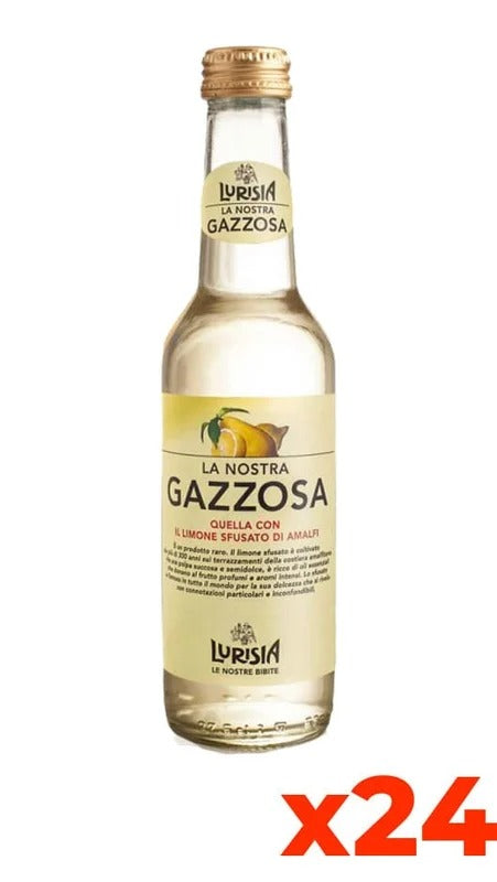 Gazzosa Lurisia – Confezione 27,5cl x 24 Bottiglie