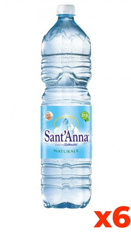 Sant’Anna Naturale – Pet – Confezione lt. 1,5 x 6 Bottiglie