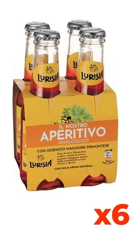 Aperitivo Lurisia Assenzio – Cluster da 4 Bottiglie – Confezione 15cl x 6 Cluster