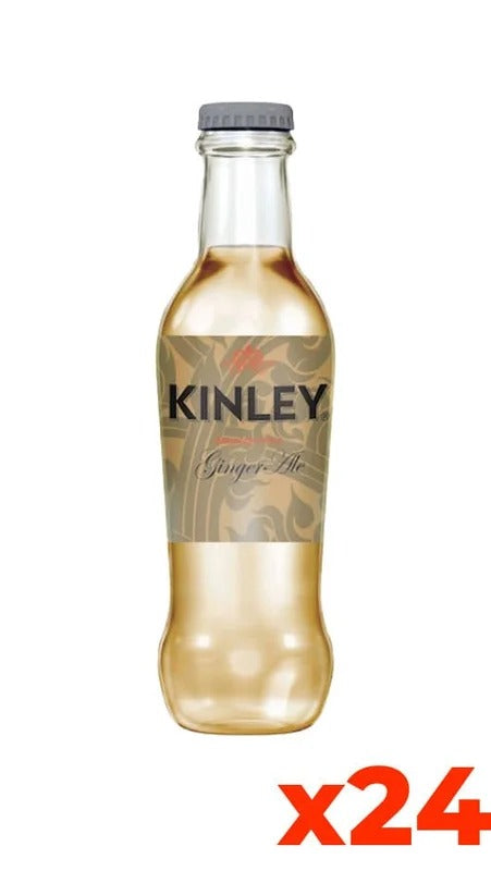 Ginger Ale Kinley – Confezione 20cl x 24 Bottiglie