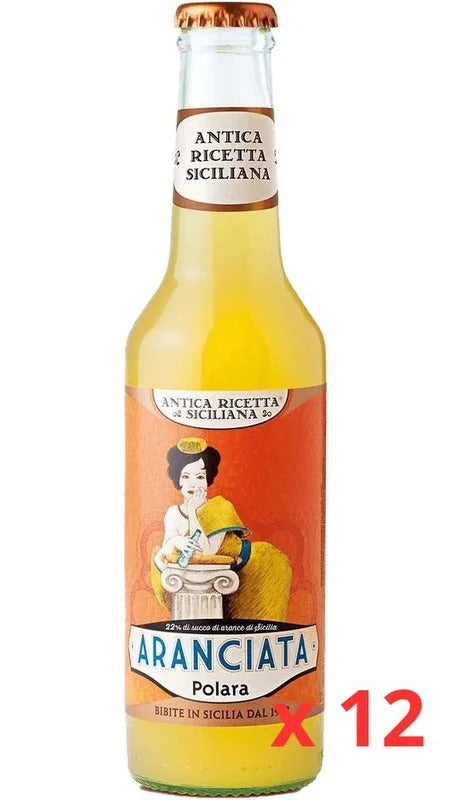 Polara Aranciata Bio Sicilia – Confezione cl. 28 x 12 Bottiglie