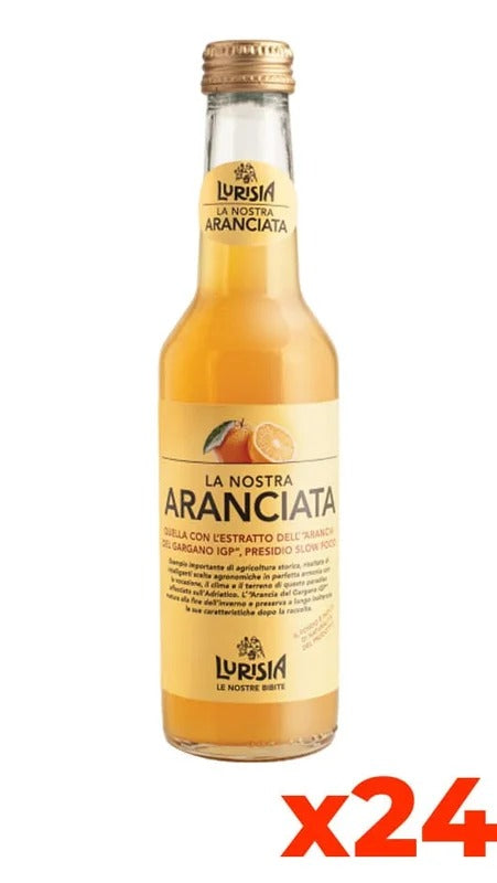 Aranciata Lurisia – Confezione 27,5cl x 24 Bottiglie