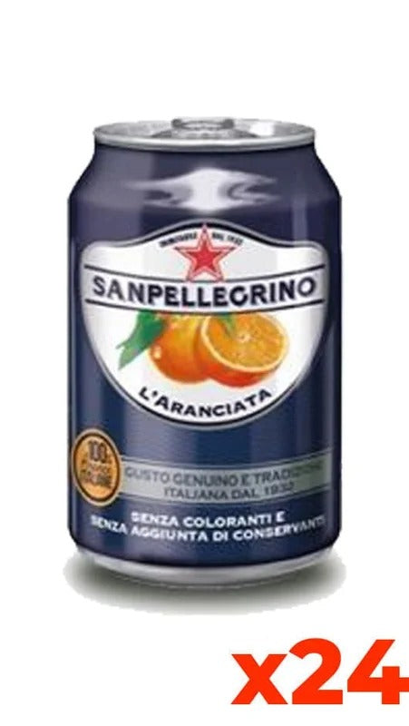 Sanpellegrino Aranciata Dolce – Confezione cl. 33 x 24 Lattine
