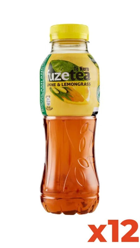 Fuze Tea Limone & Lemon Grass – Pet – Confezione cl. 40 x 12 Bottiglie