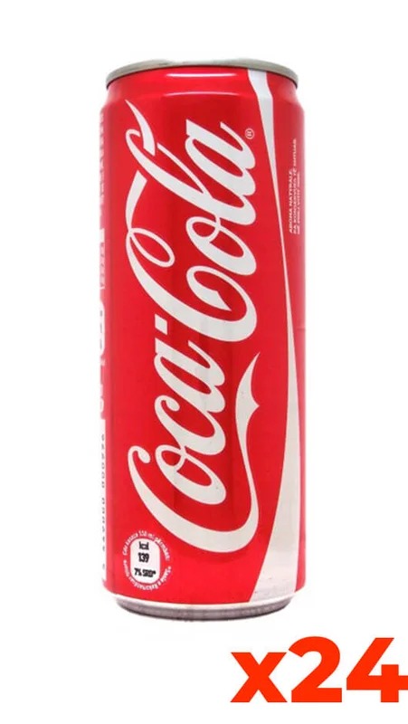 Coca Cola – Confezione cl. 33 x 24 Lattine Sleek